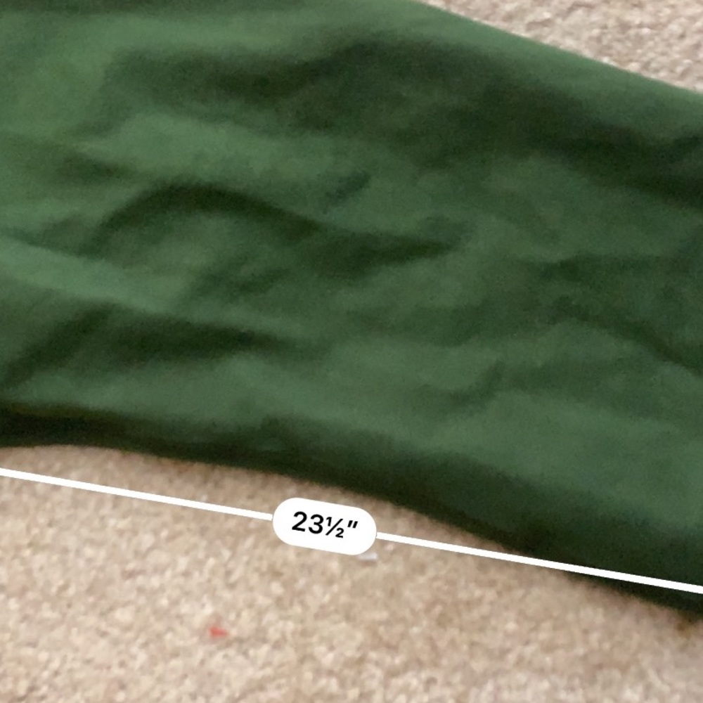 Fabletics Olive green cropped athletic leggings - Picture 5 of 5